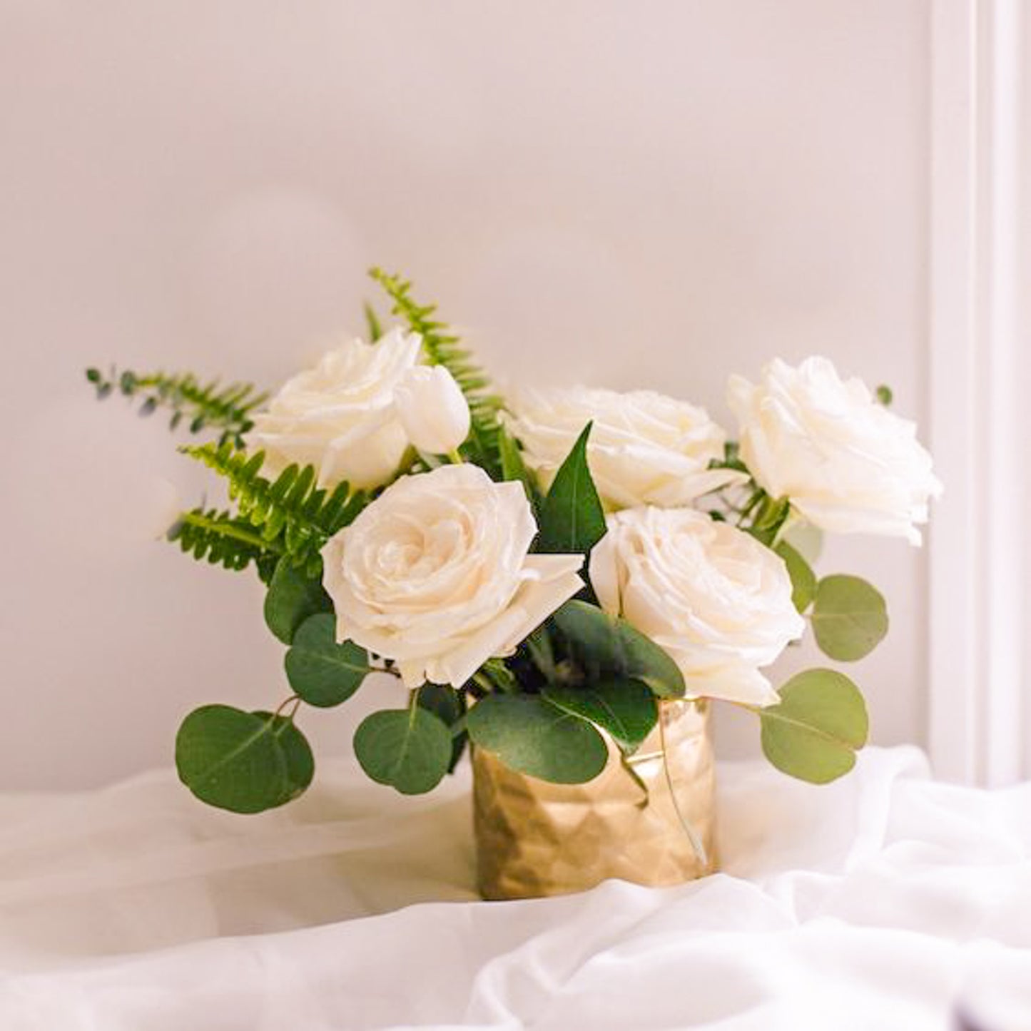 Bouquet "5 douces roses"