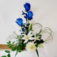 Bouquet "Cœur bleu"